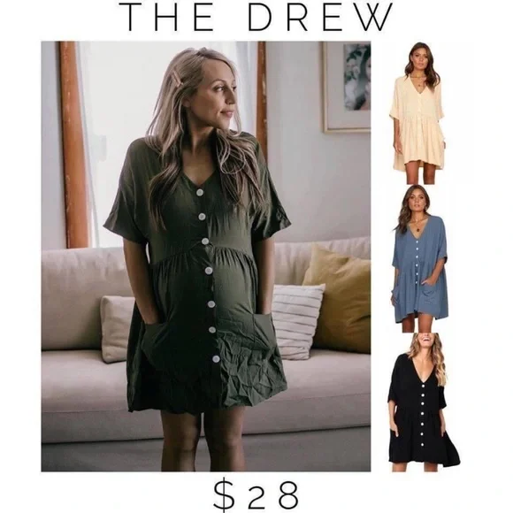 Butter Yellow “The Drew Dress” - Picture 2 of 9